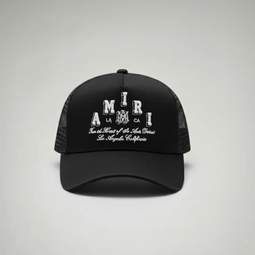 محصول Amiri Cap 1 مشکی – نمای جلو