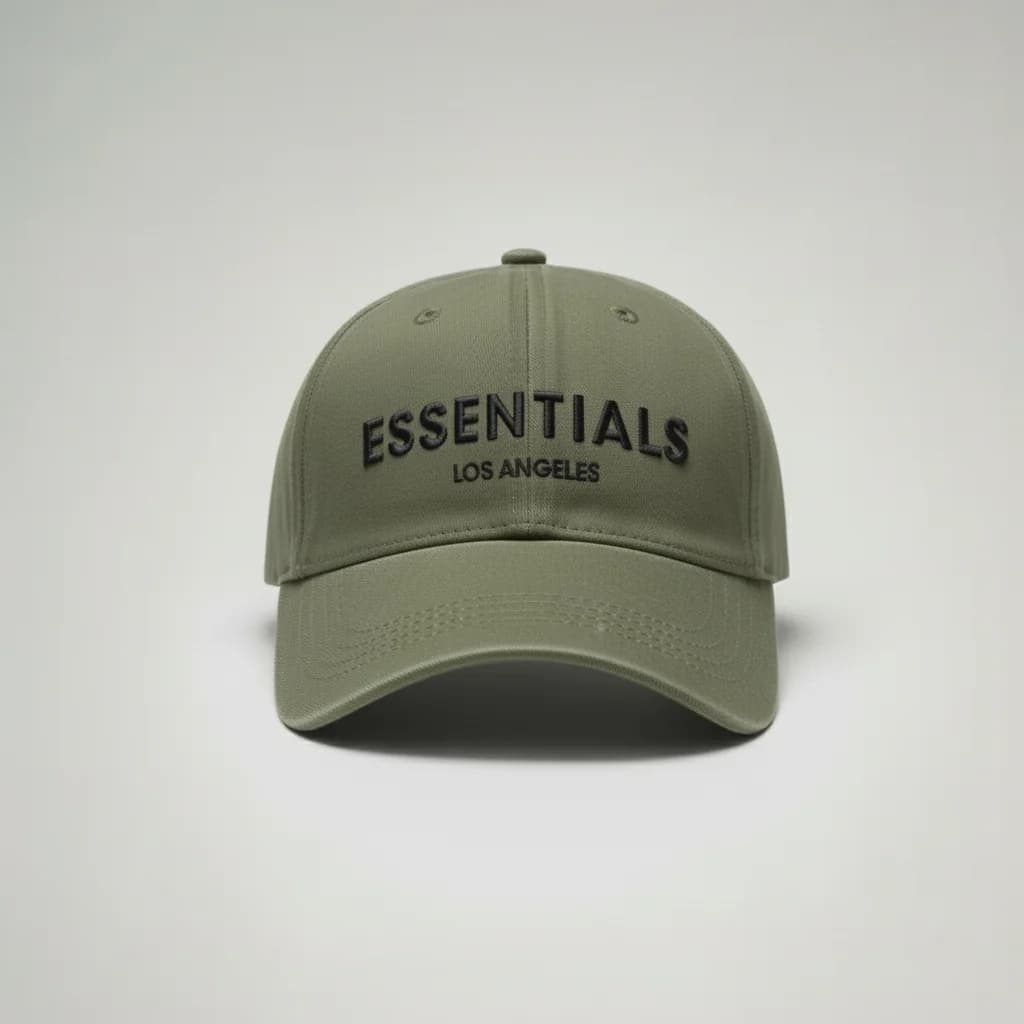 محصول Essentials Cap Army Green – نمای جلو