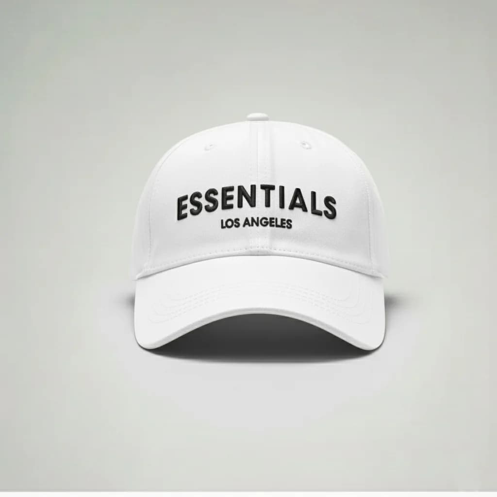محصول Essentials Cap طوسی – نمای جلو