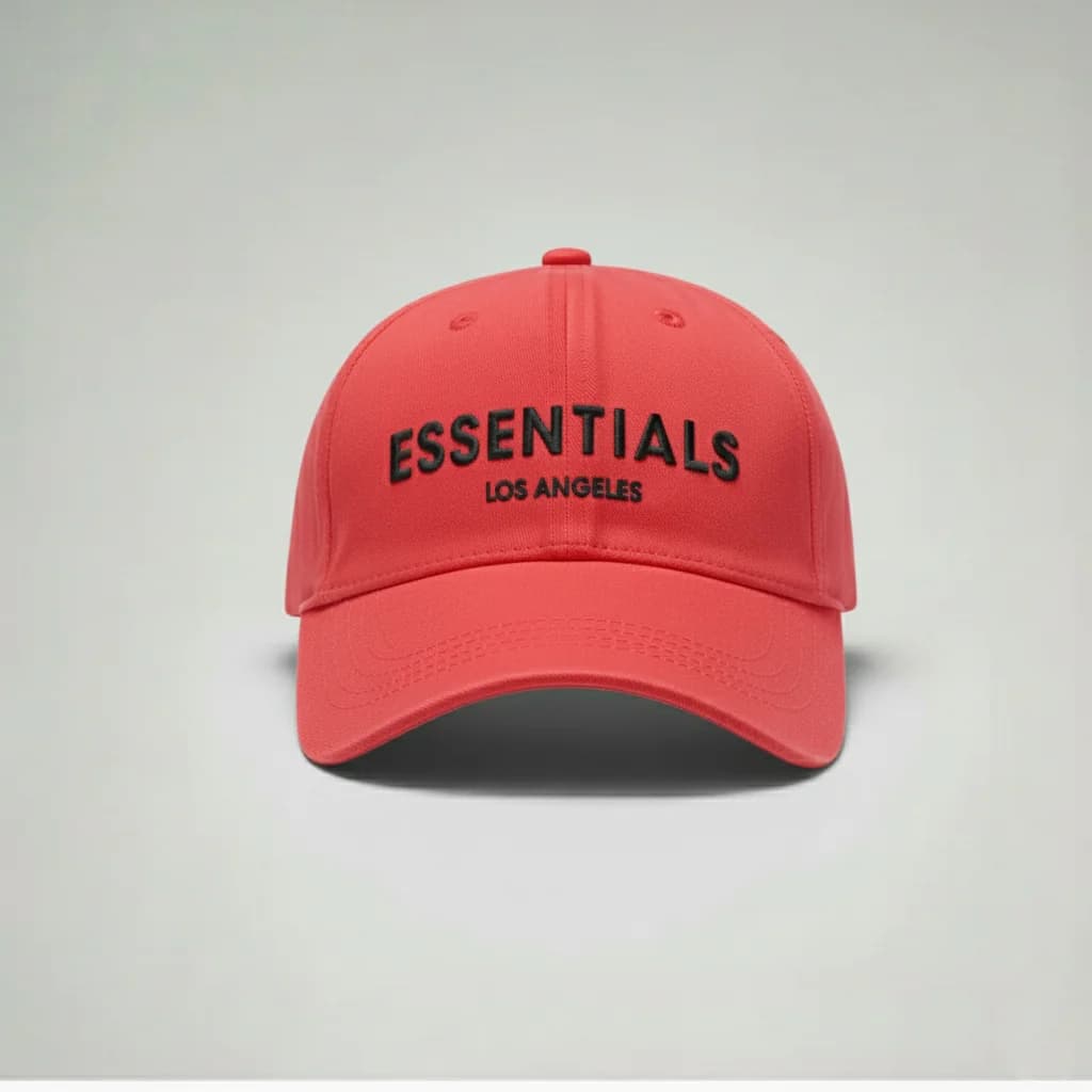 محصول Essentials Cap Red – نمای جلو