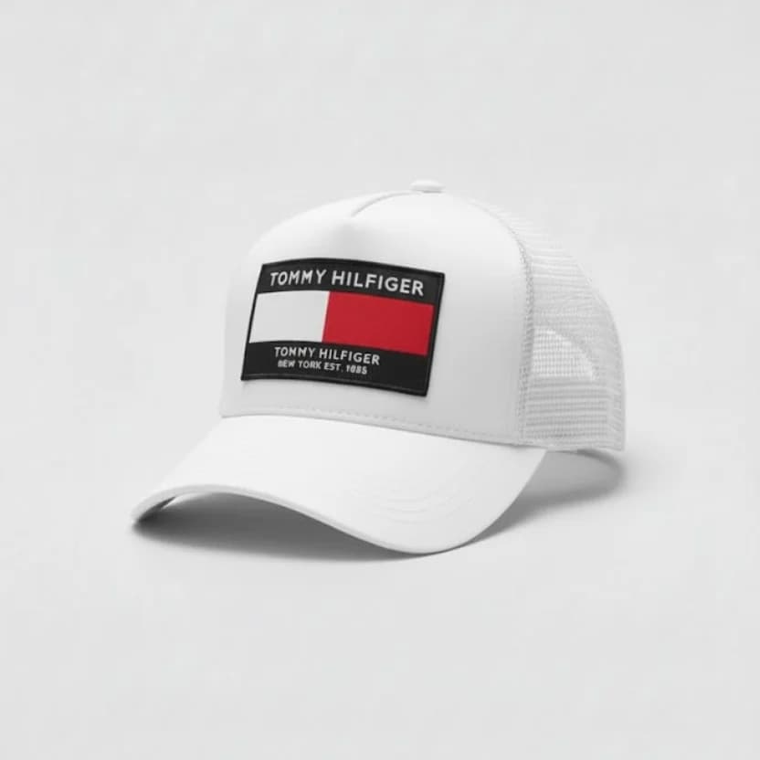 محصول TommyHilfiger Flag Cap مشکی – نمای بغل