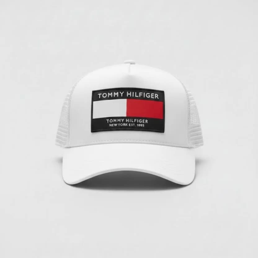 محصول TommyHilfiger Flag Cap سفید – نمای بغل