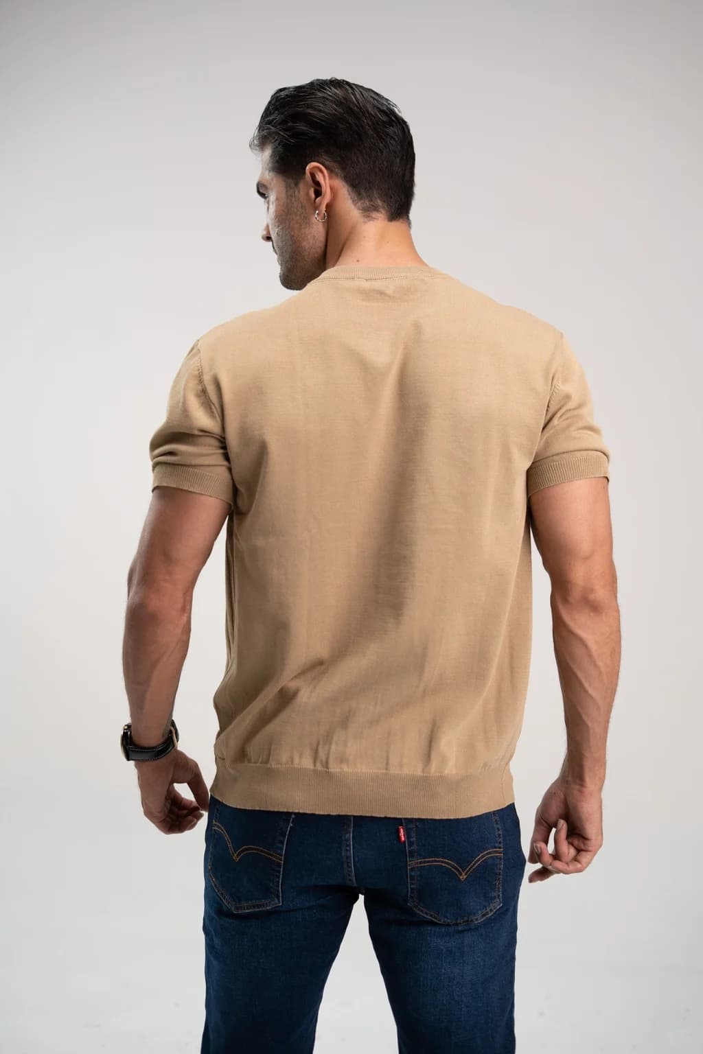 تی‌شرت Neromoda Back On Model بژ