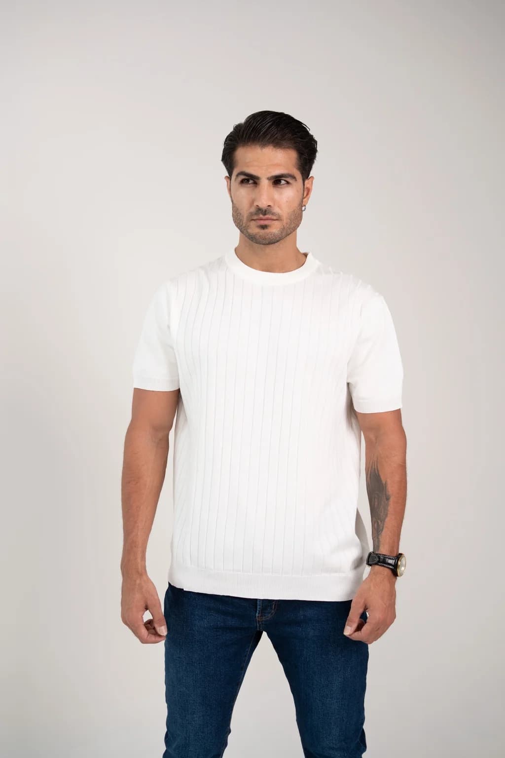تی‌شرت Neromoda Front On Model 1 سفید
