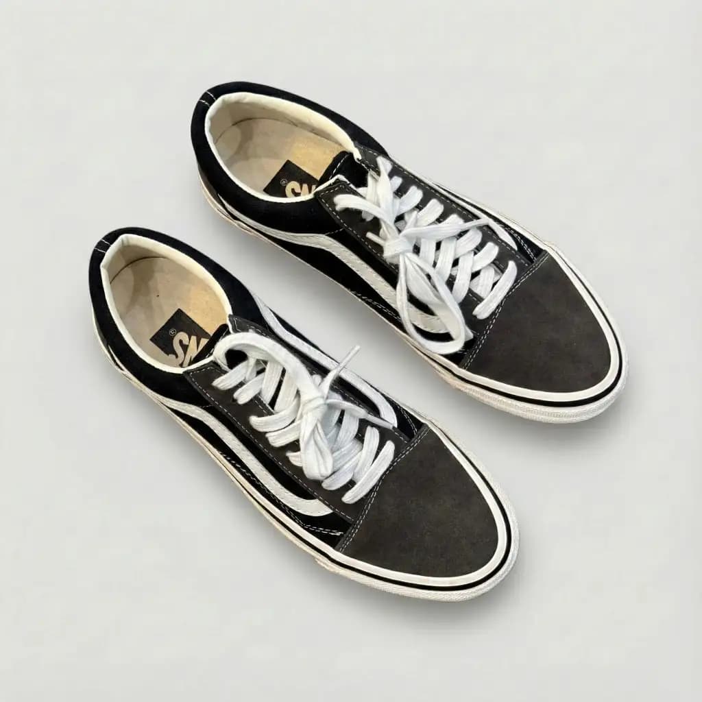 محصول Vans Old Skool Black White View 3