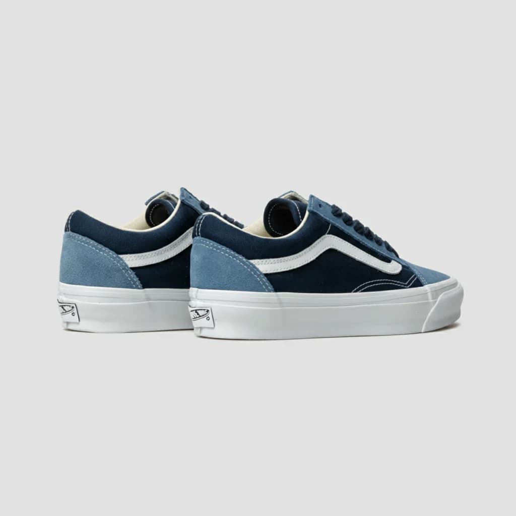محصول Vans Old Skool Blue White – نمای پشت