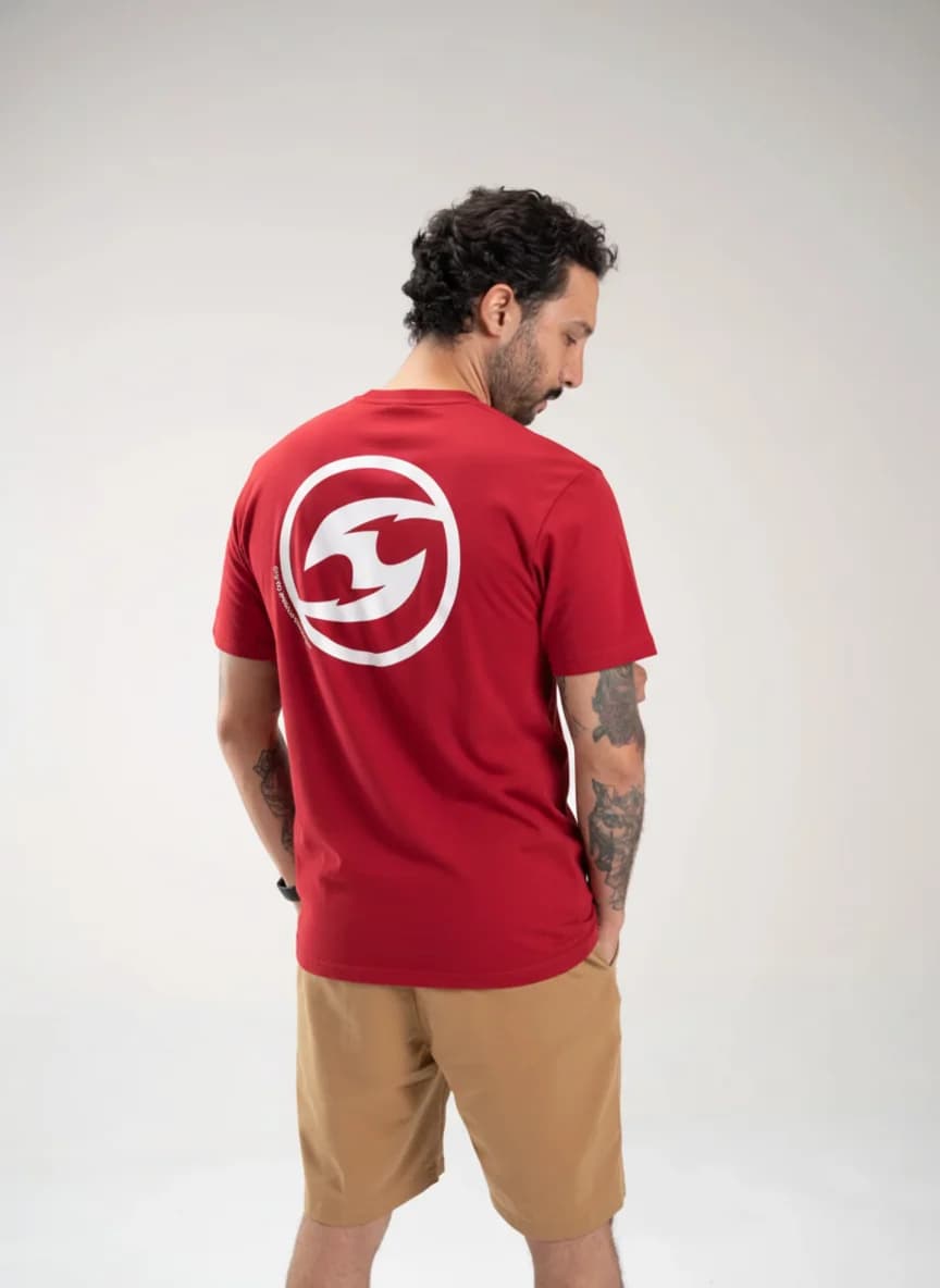 تی‌شرت Neromoda red 1 – نمای پشت