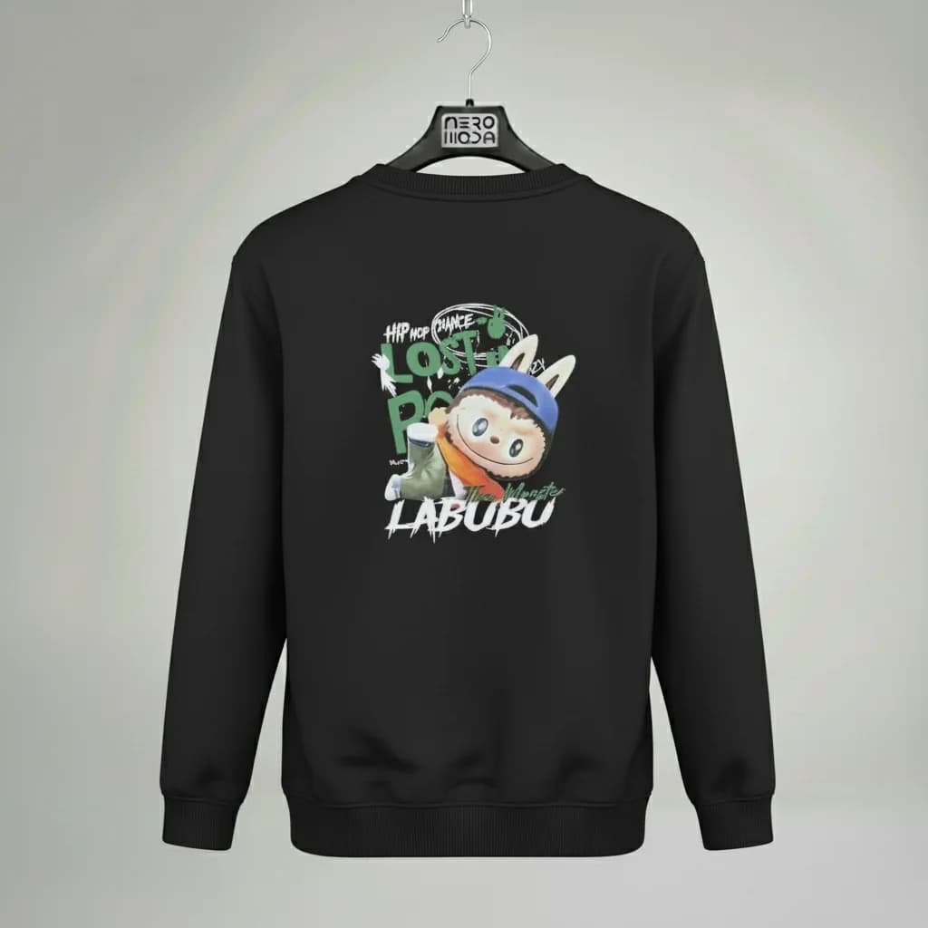 محصول Labubu Black Sweatshirt 3