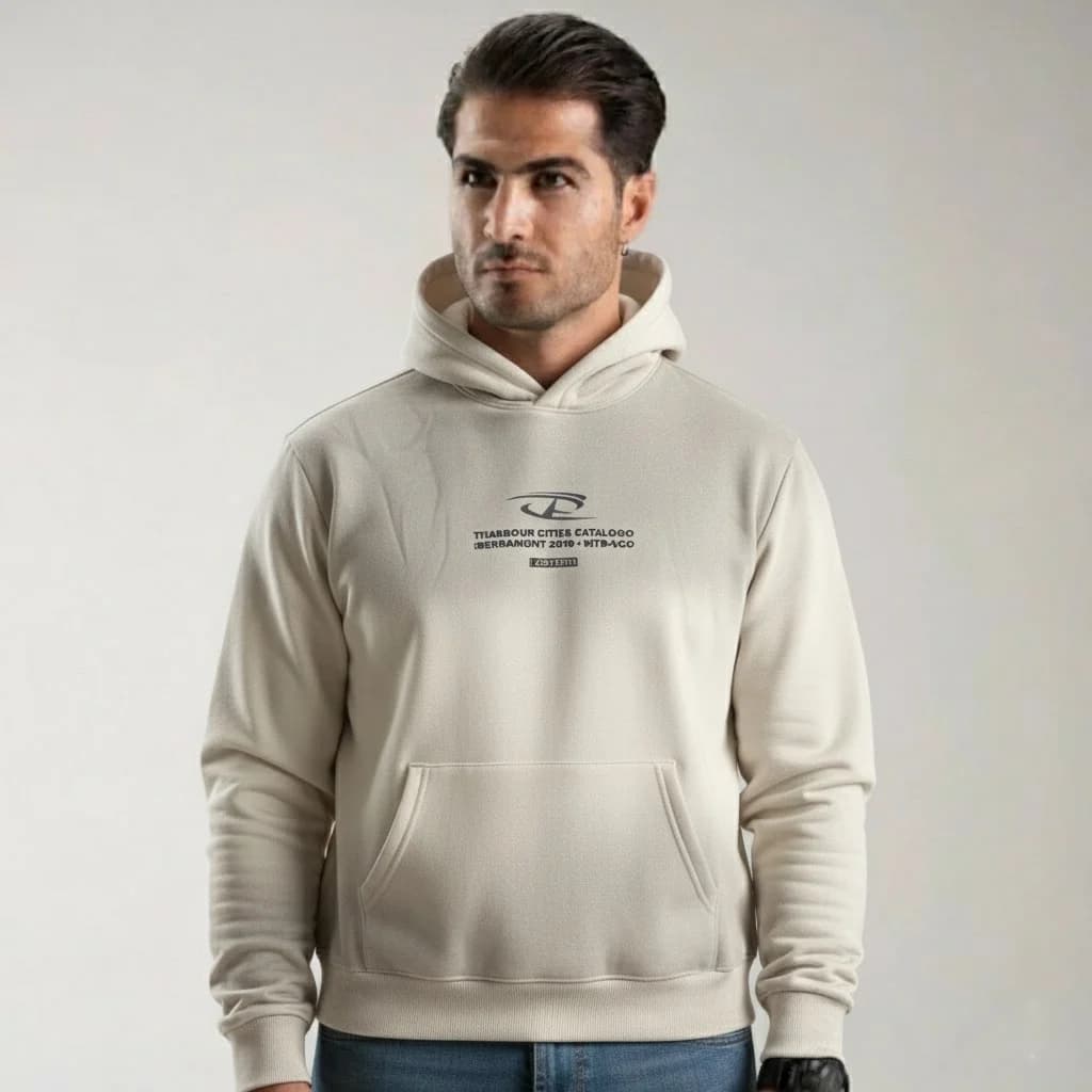 هودی Neromoda Ivory – نمای آویز