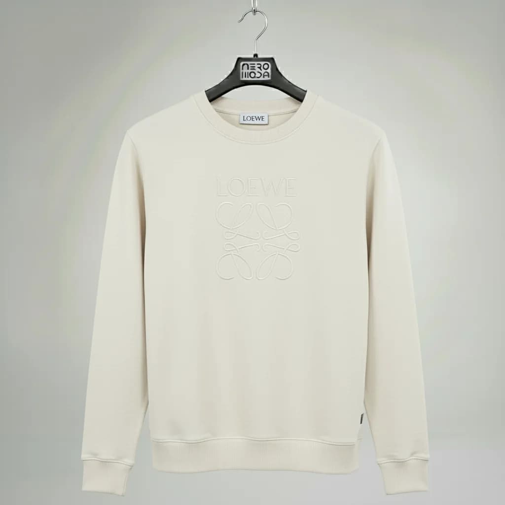 سویشرت Loewe کرم – نمای آویز
