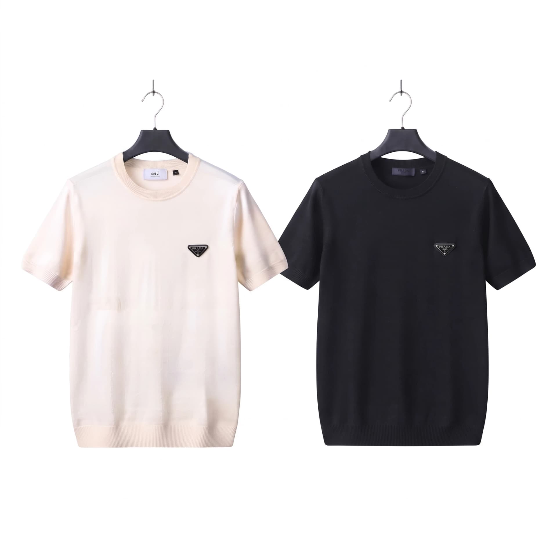 تی شرت بافت یقه گرد PRADA 16046
