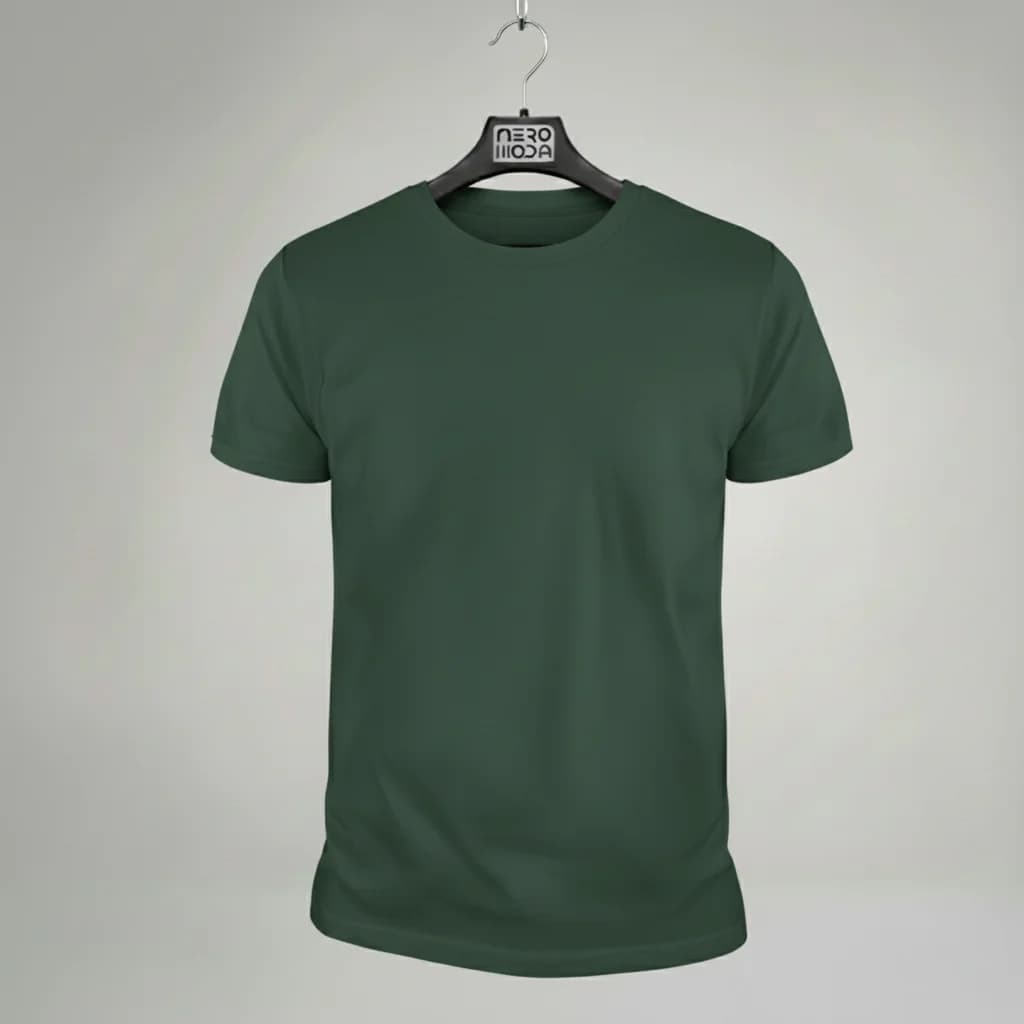 تیشرت Neromoda Dark Green – نمای جلو