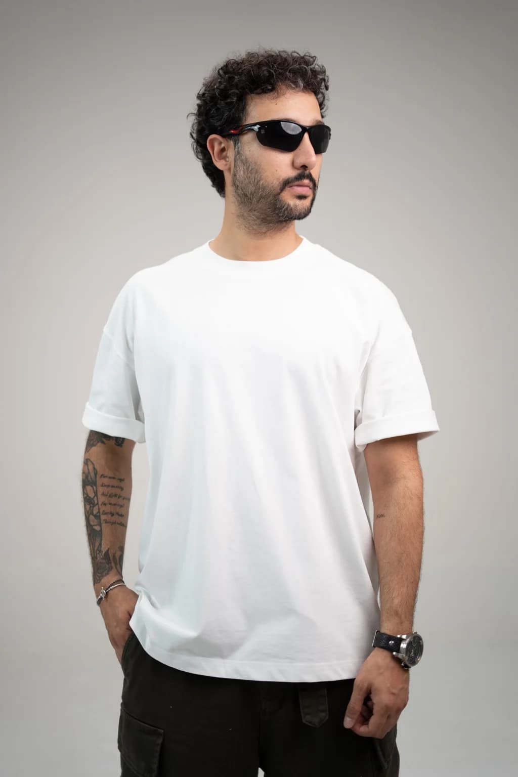 تیشرت Neromoda Front On Model سفید
