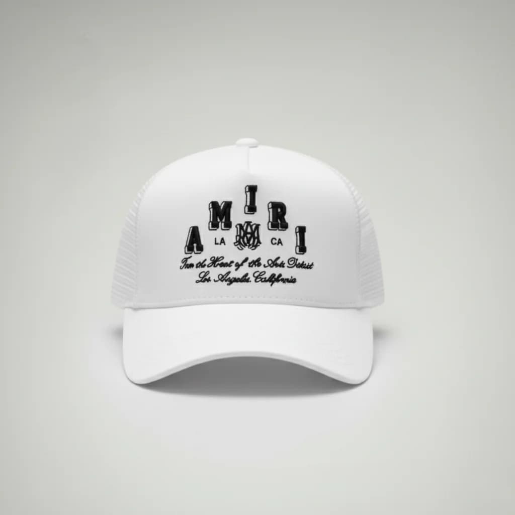 محصول Amiri Cap سفید – نمای جلو