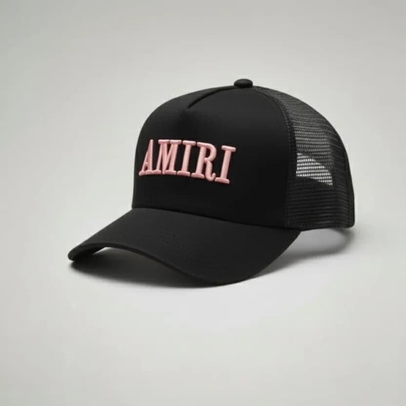 محصول Amiri Classic Logo Black Pink – نمای جلو