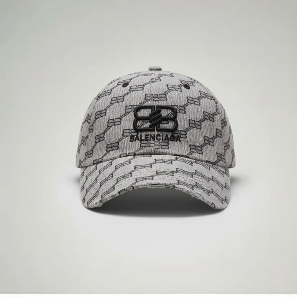 محصول Balenciaga Cap 1 طوسی – نمای جلو