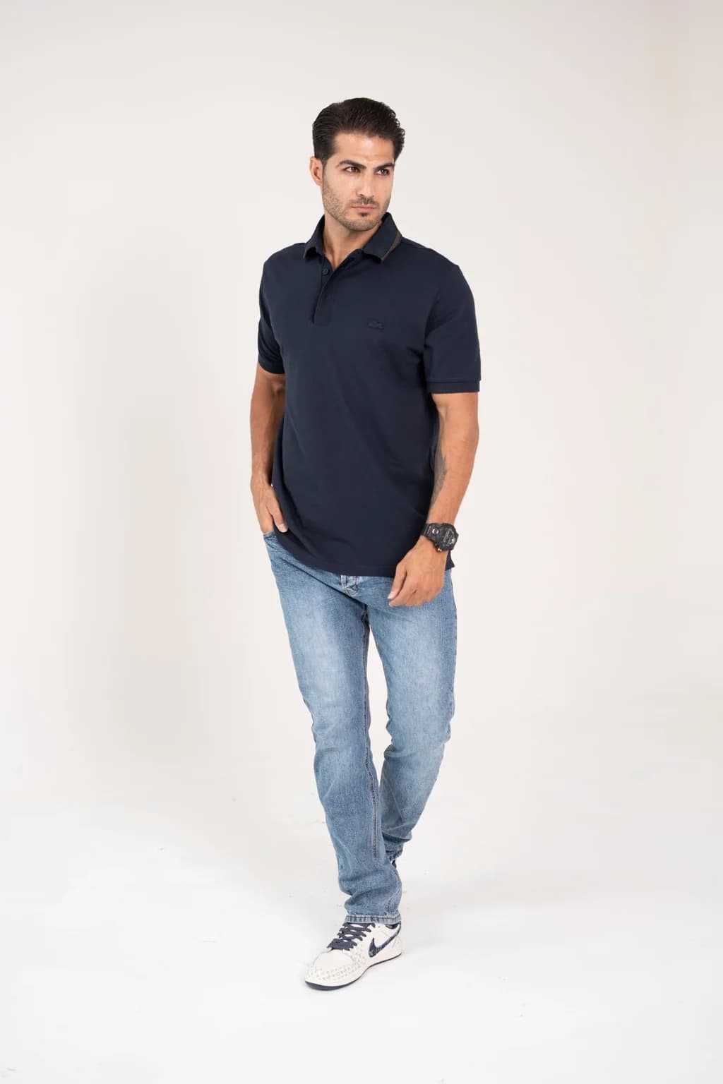 محصول Lacoste Polo 02 – نمای تنخور