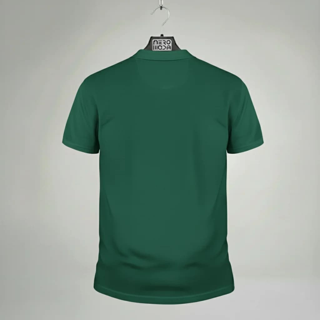 محصول Lacoste Polo 01 سبز – نمای پشت