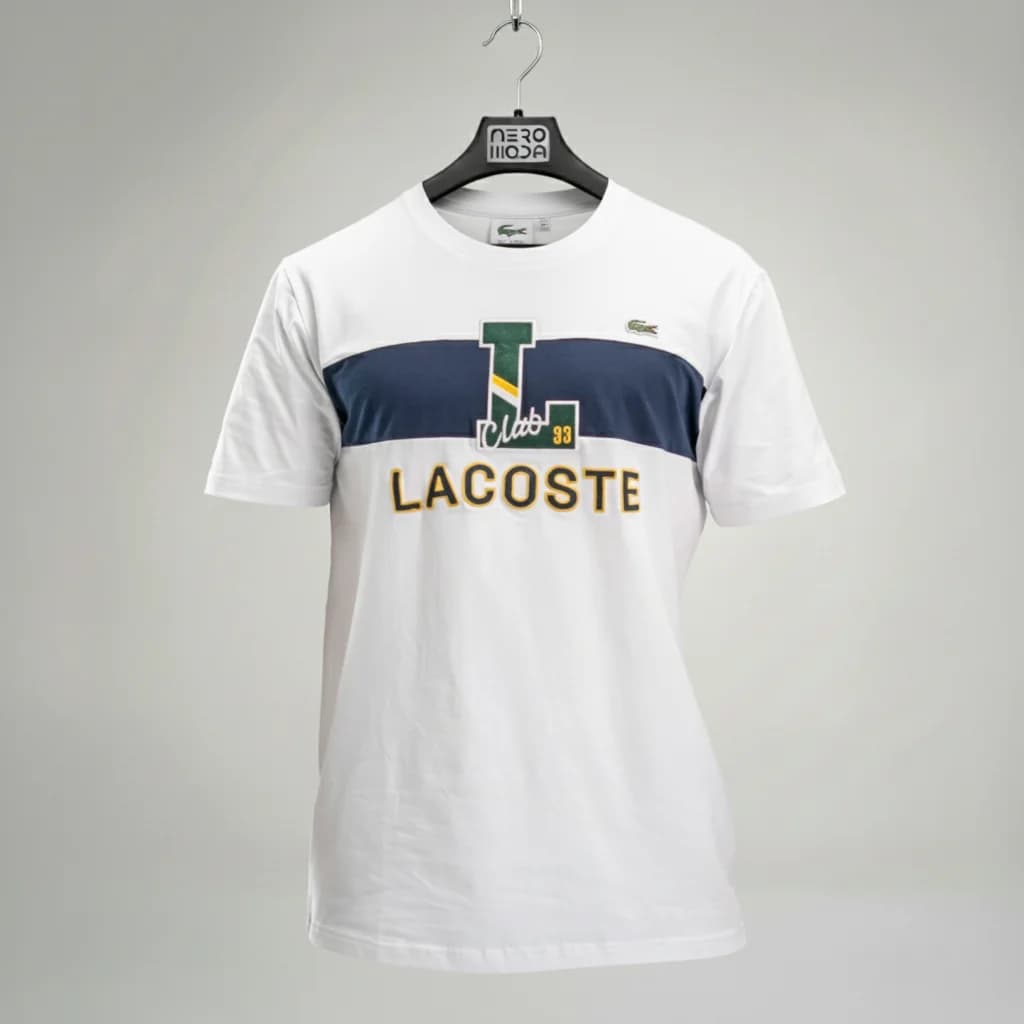 تیشرت Lacoste lightblue – نمای جلو