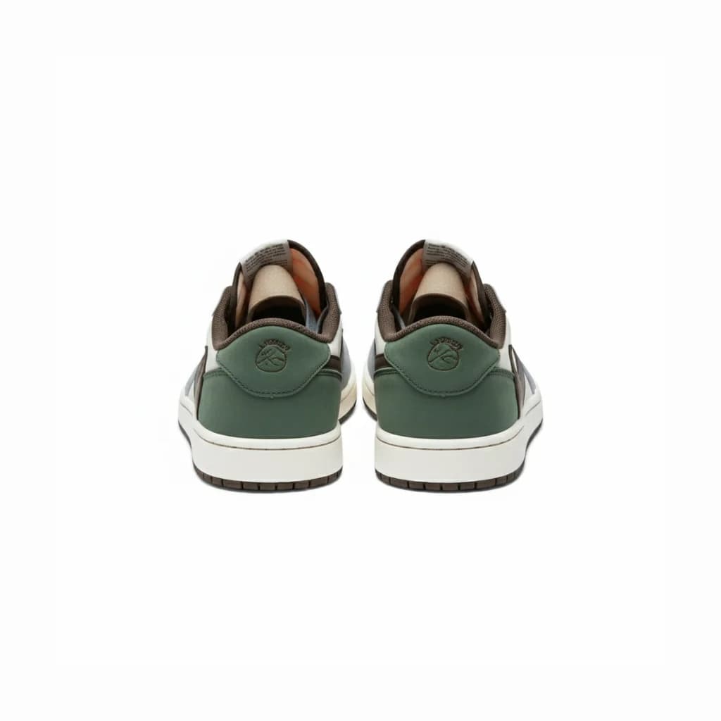 کتانی Nike Jordan 1 Low Brown Blue 4