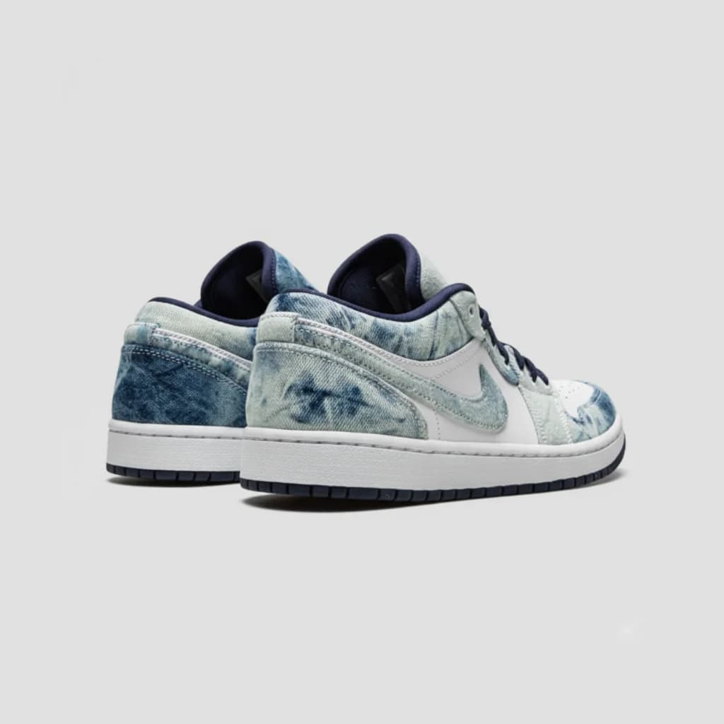 کتانی Nike Jordan 1 Low 2 جین آبی