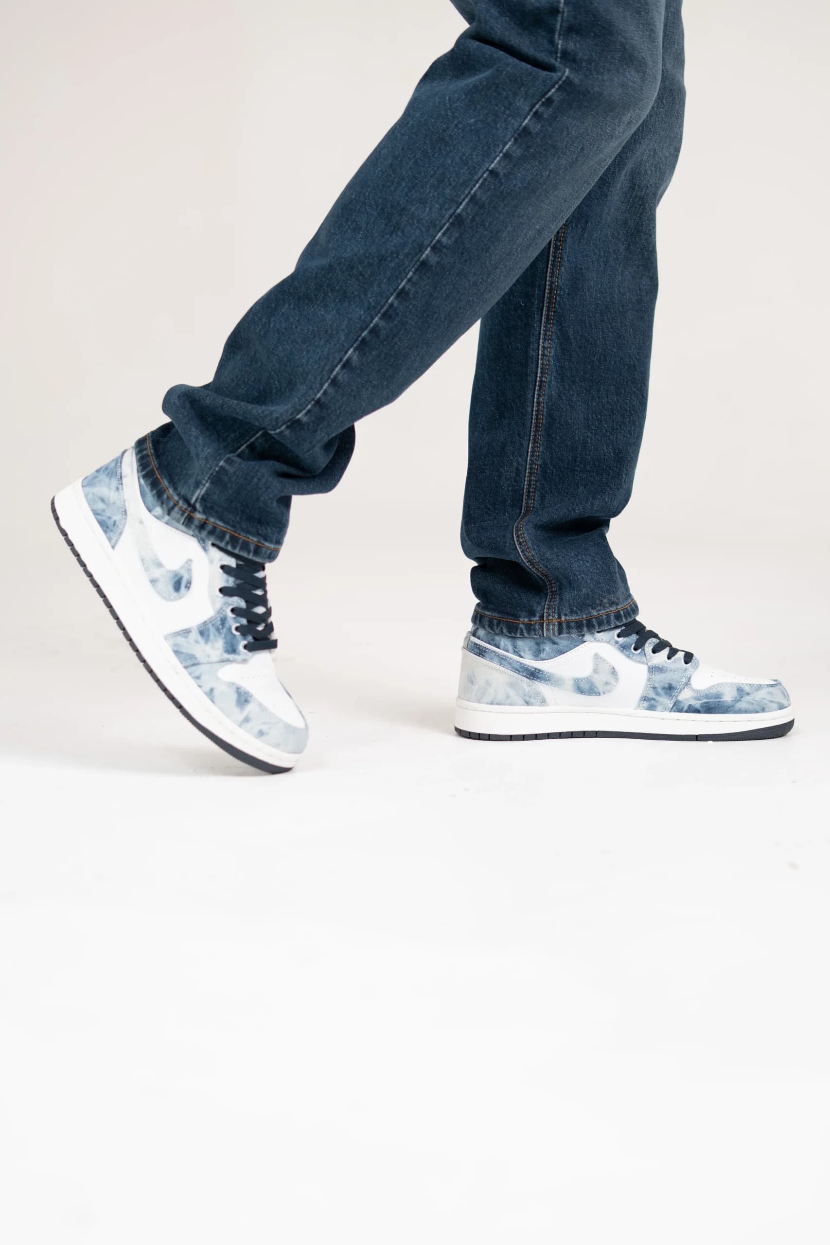 کتانی Nike Jordan 1 Low 4 scaled جین آبی