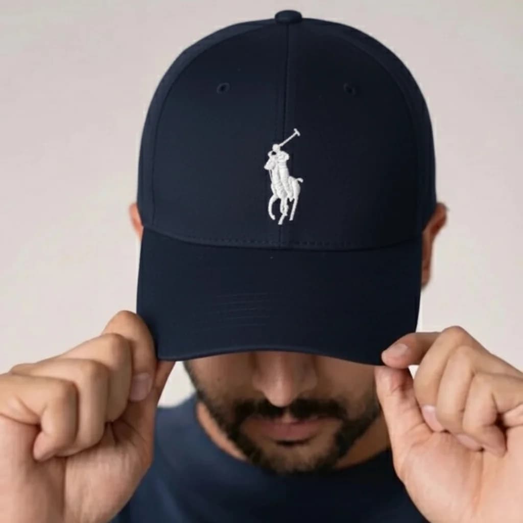 محصول Polo Cap سرمهای – نمای تنخور