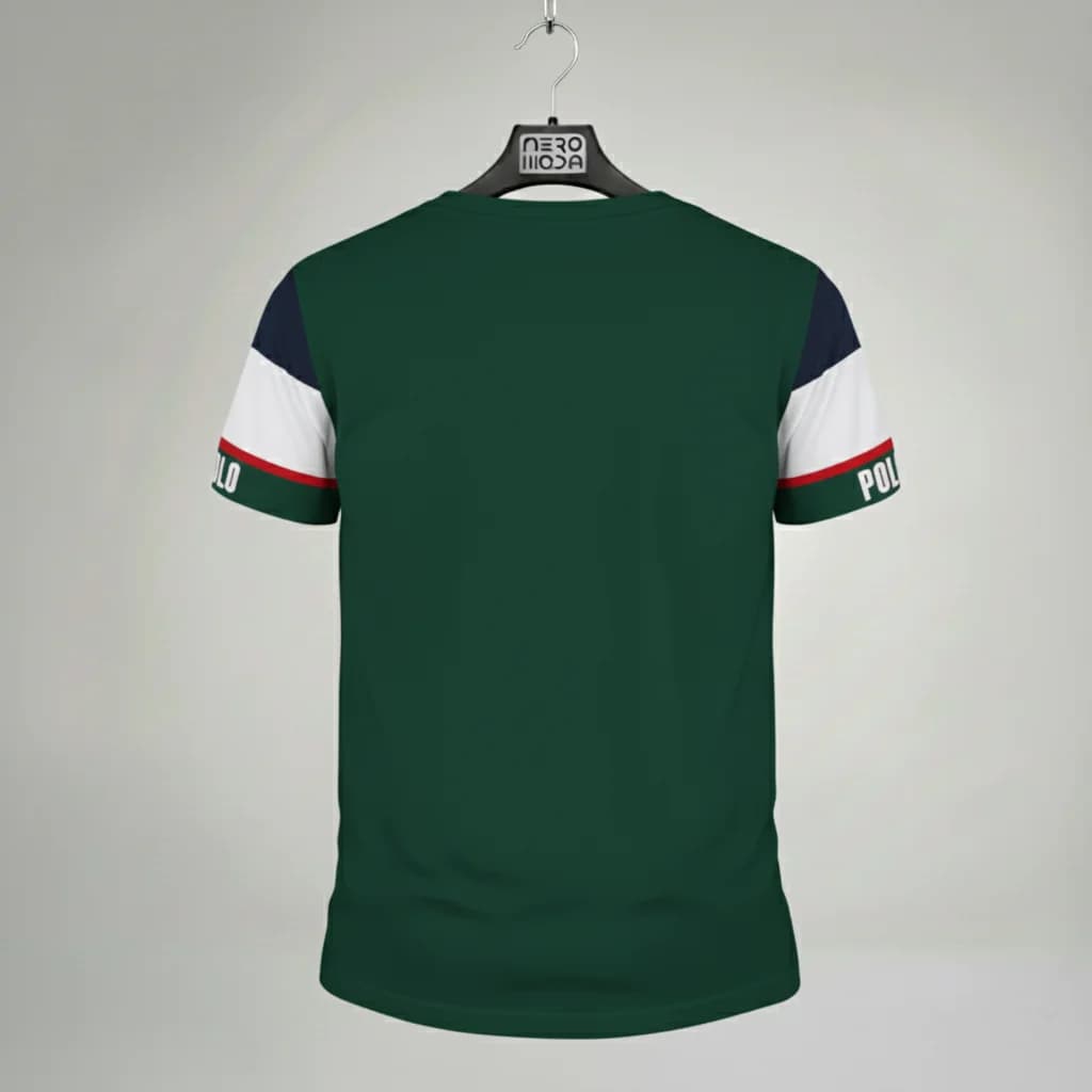 تیشرت Polo سرمهای – نمای پشت