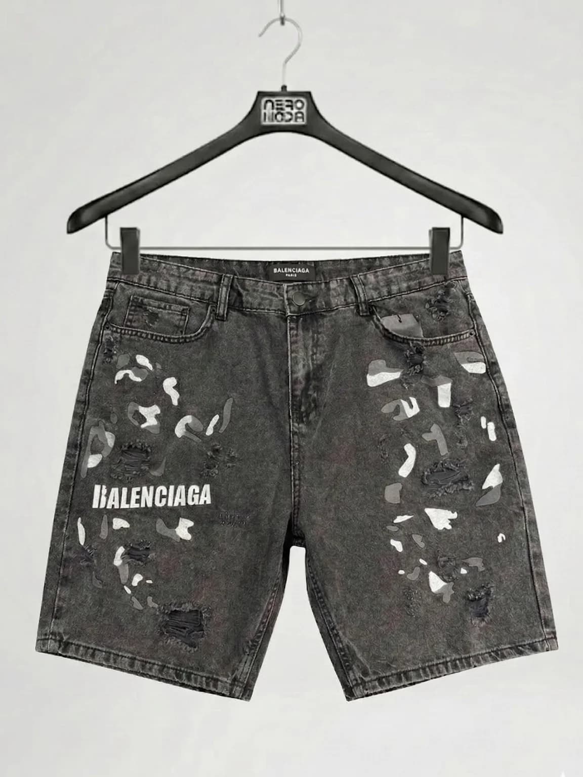 شلوارک جین Balenciaga