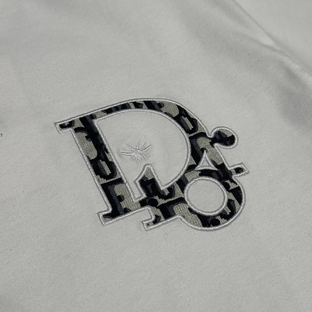تیشرت Neromoda DMonogram closeup logo سفید