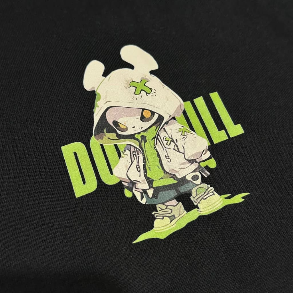 تیشرت Neromoda Downhill closeup graphic black copy مشکی