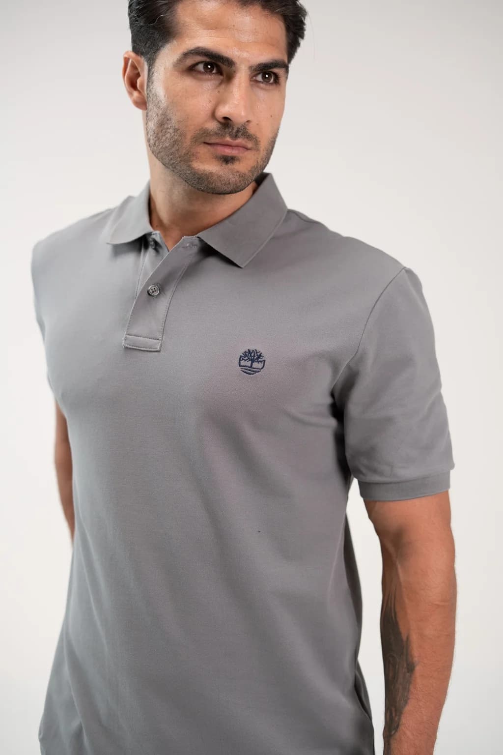 تیشرت timberland front. 2 طوسی