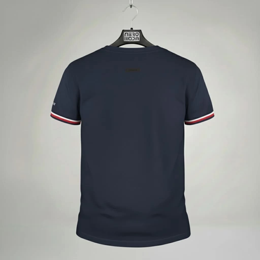 تیشرت tommy 1 سفید – نمای پشت