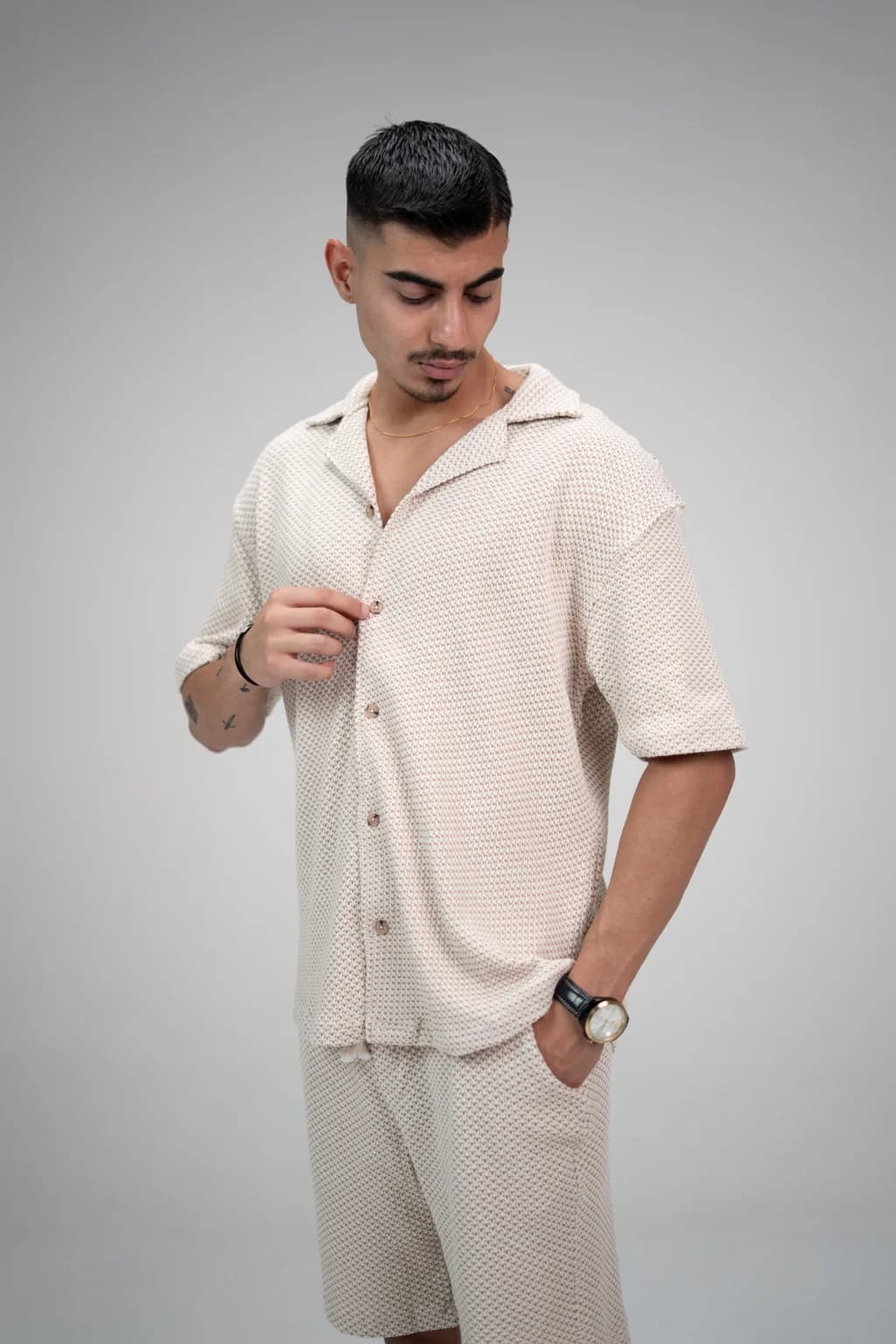 شلوارک Massimo Ivory – نمای جلو