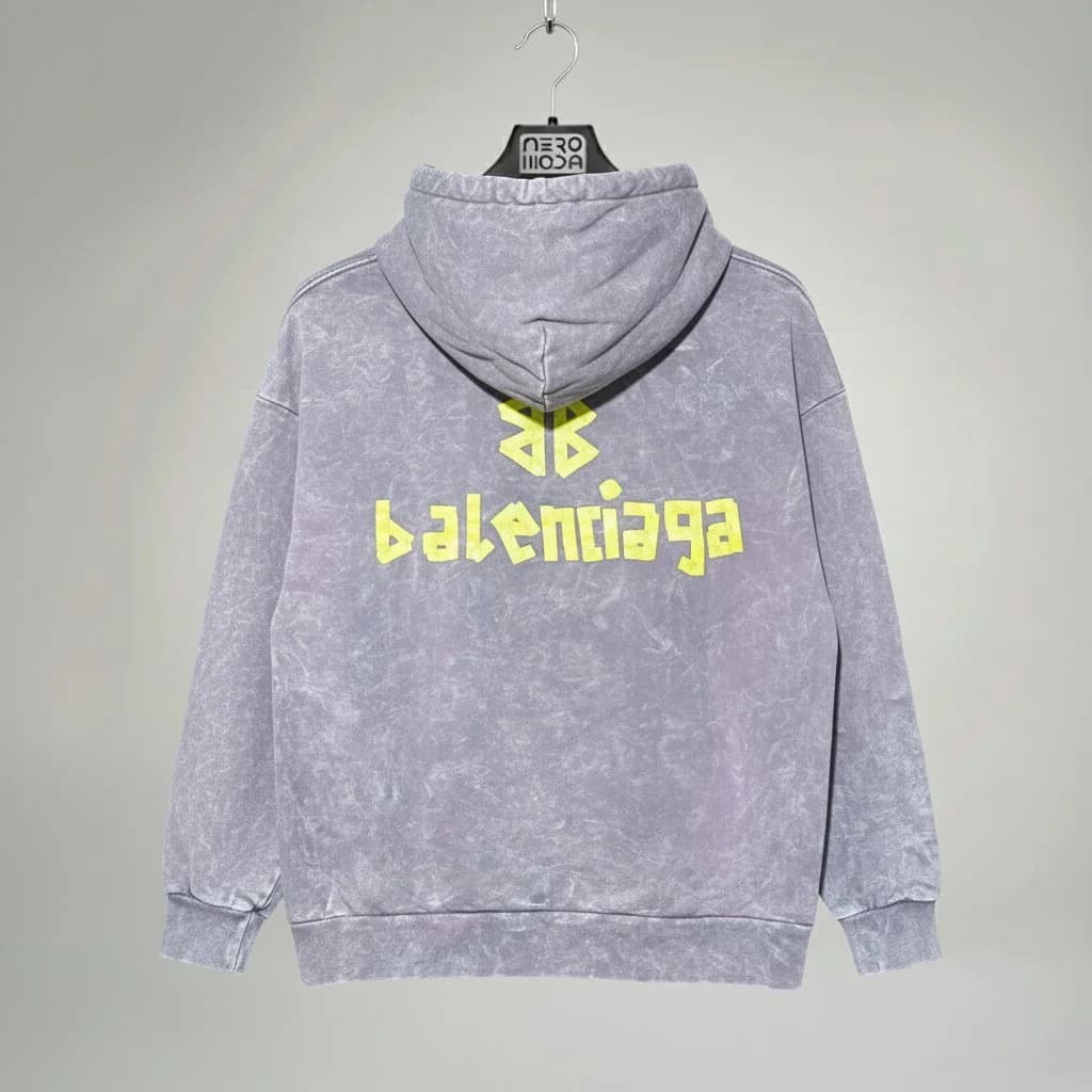 هودی بالنسیاگا اورسایز بژ (Balenciaga)