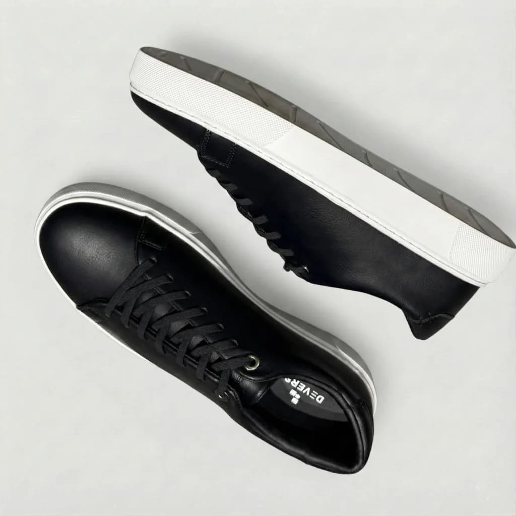 محصول DeVerso Sneaker مشکی – نمای جفت