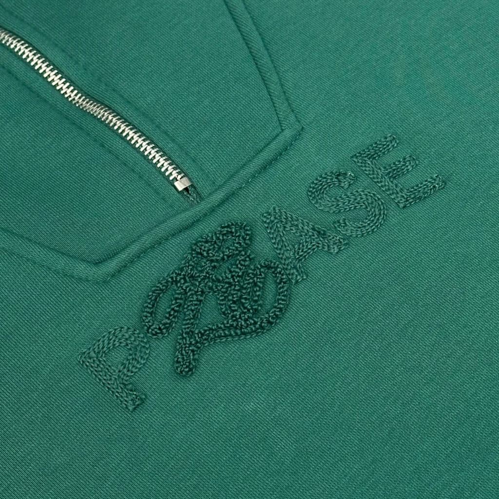 محصول Lesberry Half Zip Sweatshirt Front Detail 2 سبز