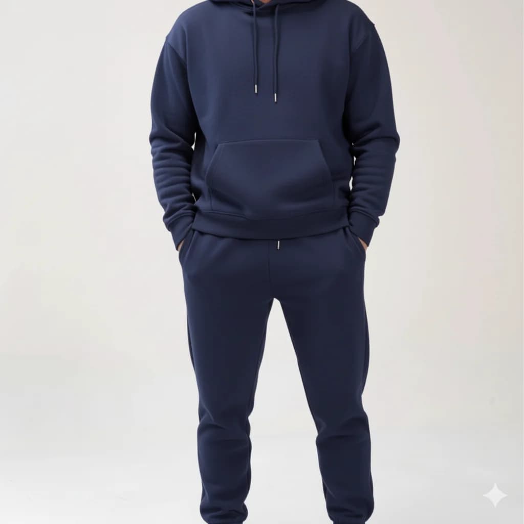 محصول Neromoda Hoodie Sweat Set Front On Model سرمهای