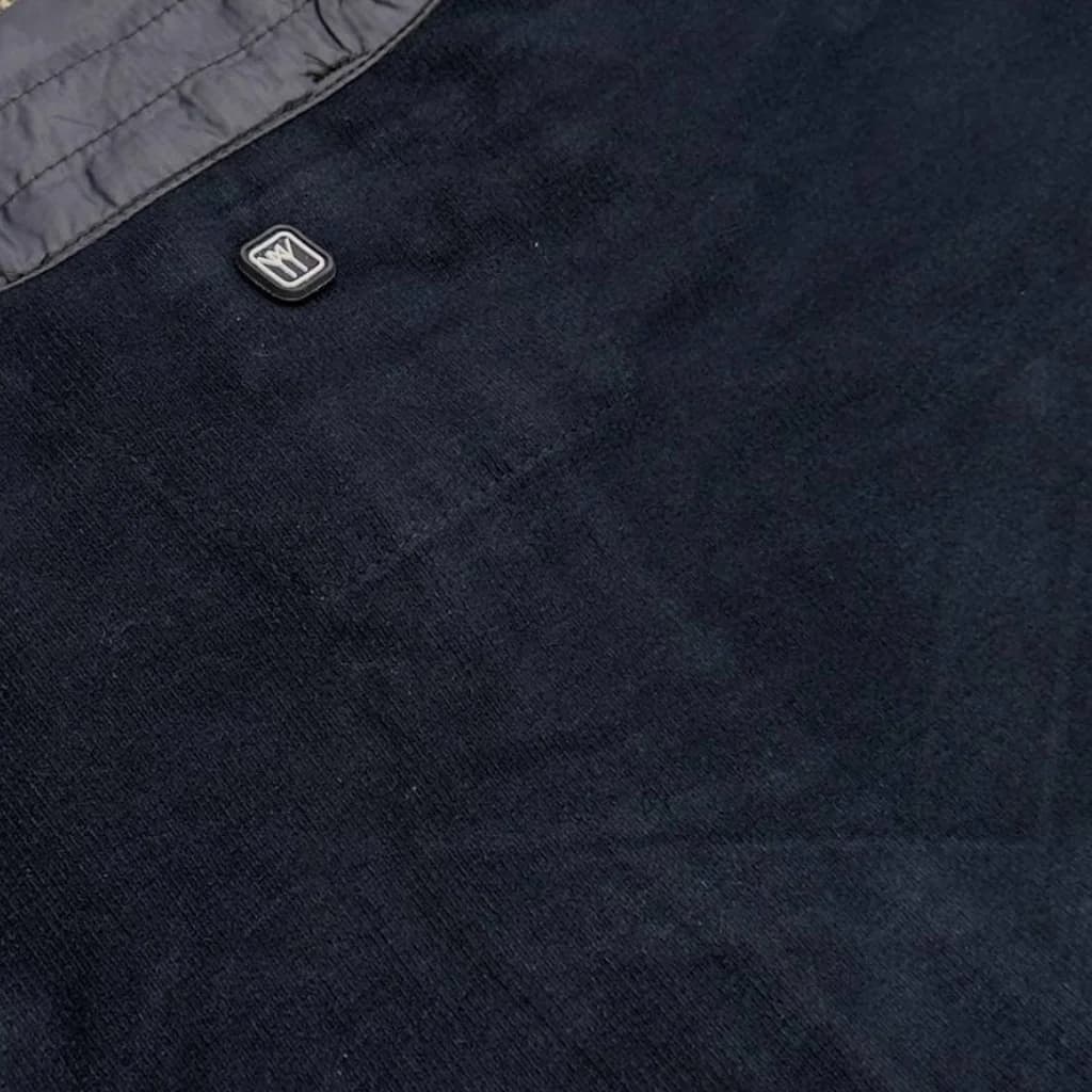 محصول Neromoda Quarter Zip Sweatshirt Ink Blue Detail Logo EBP