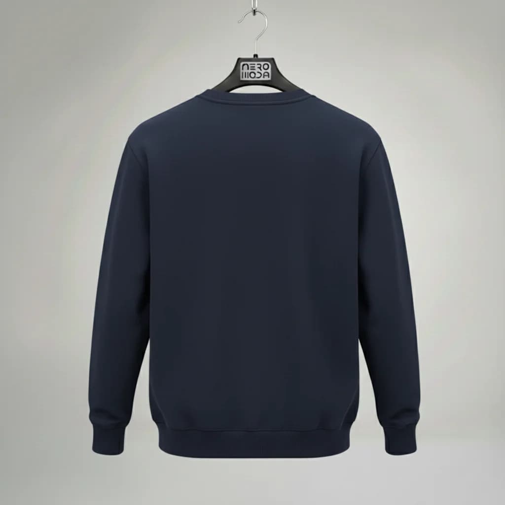 سویشرت neromoda crewneck سرمهای – نمای آویز