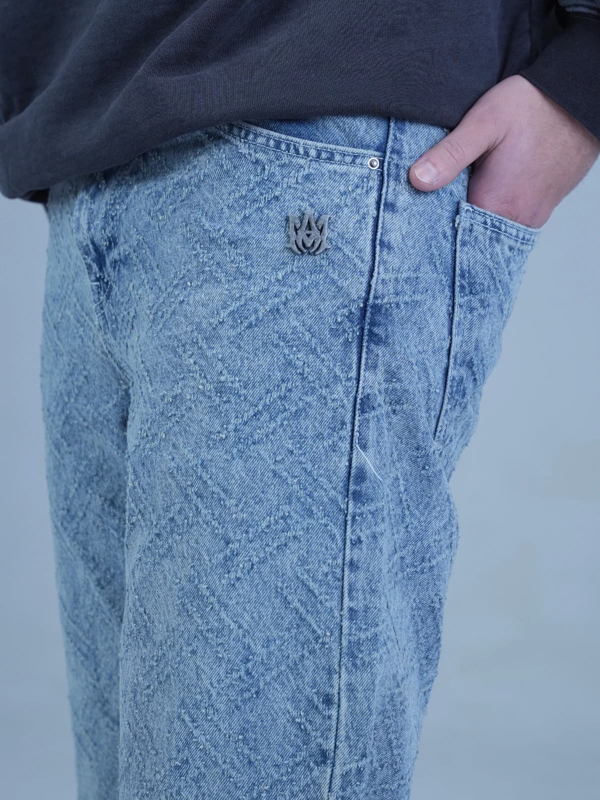 بگ استایل آبی AMIRI 576