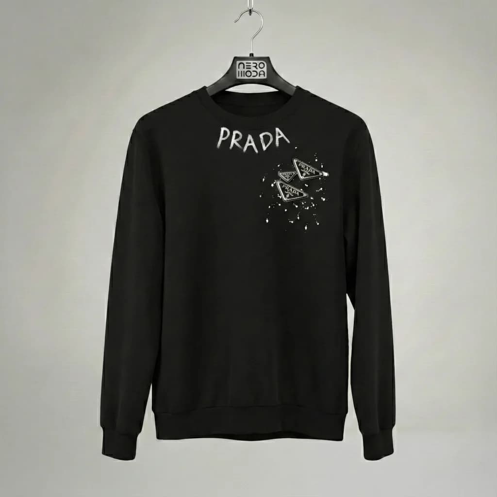 دورس پرادا مردانه مشکی دورس پنبه (Prada)