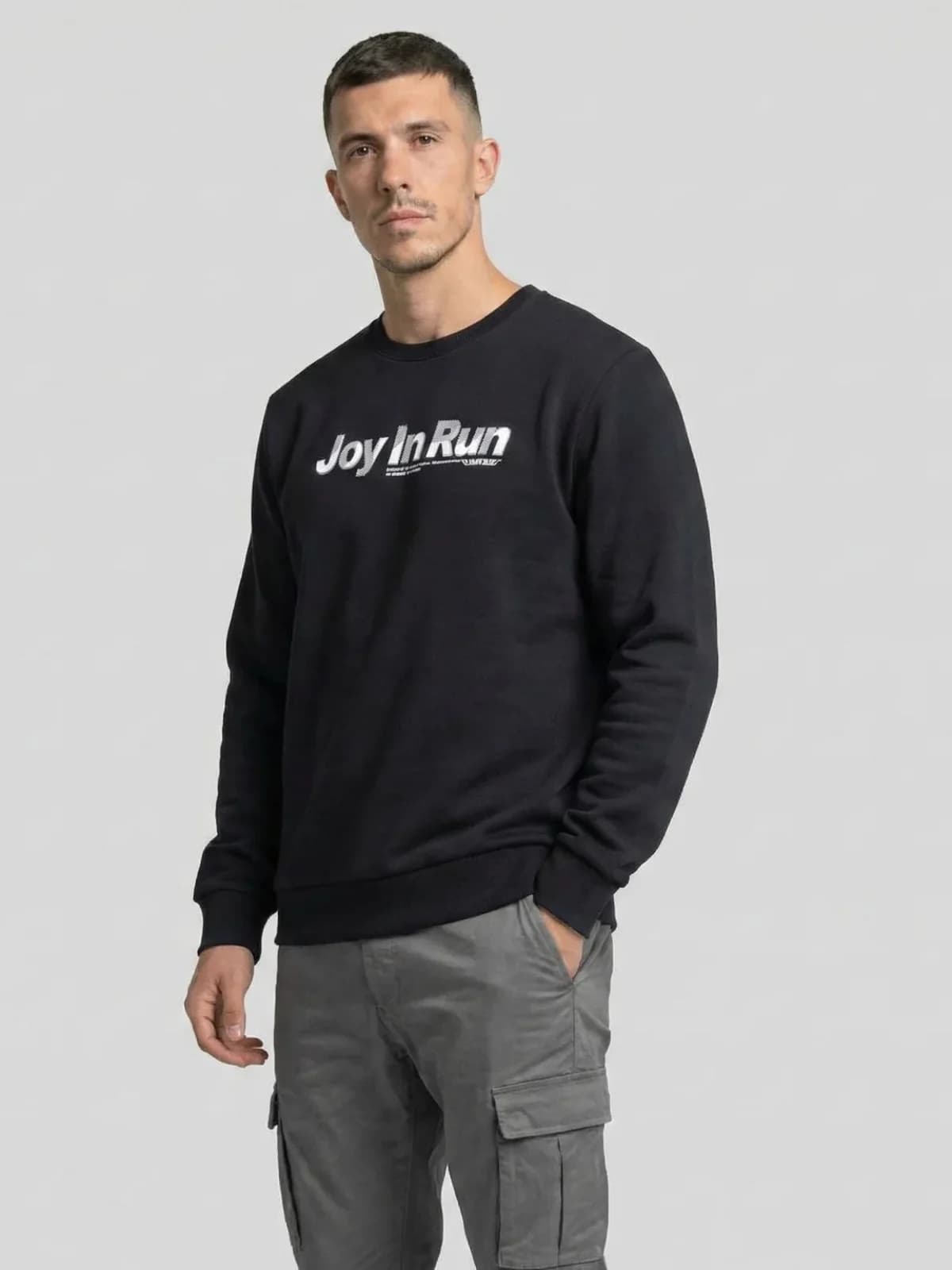دورس مردانه ۳۶۱ درجه مشکی طرح Joy In Run