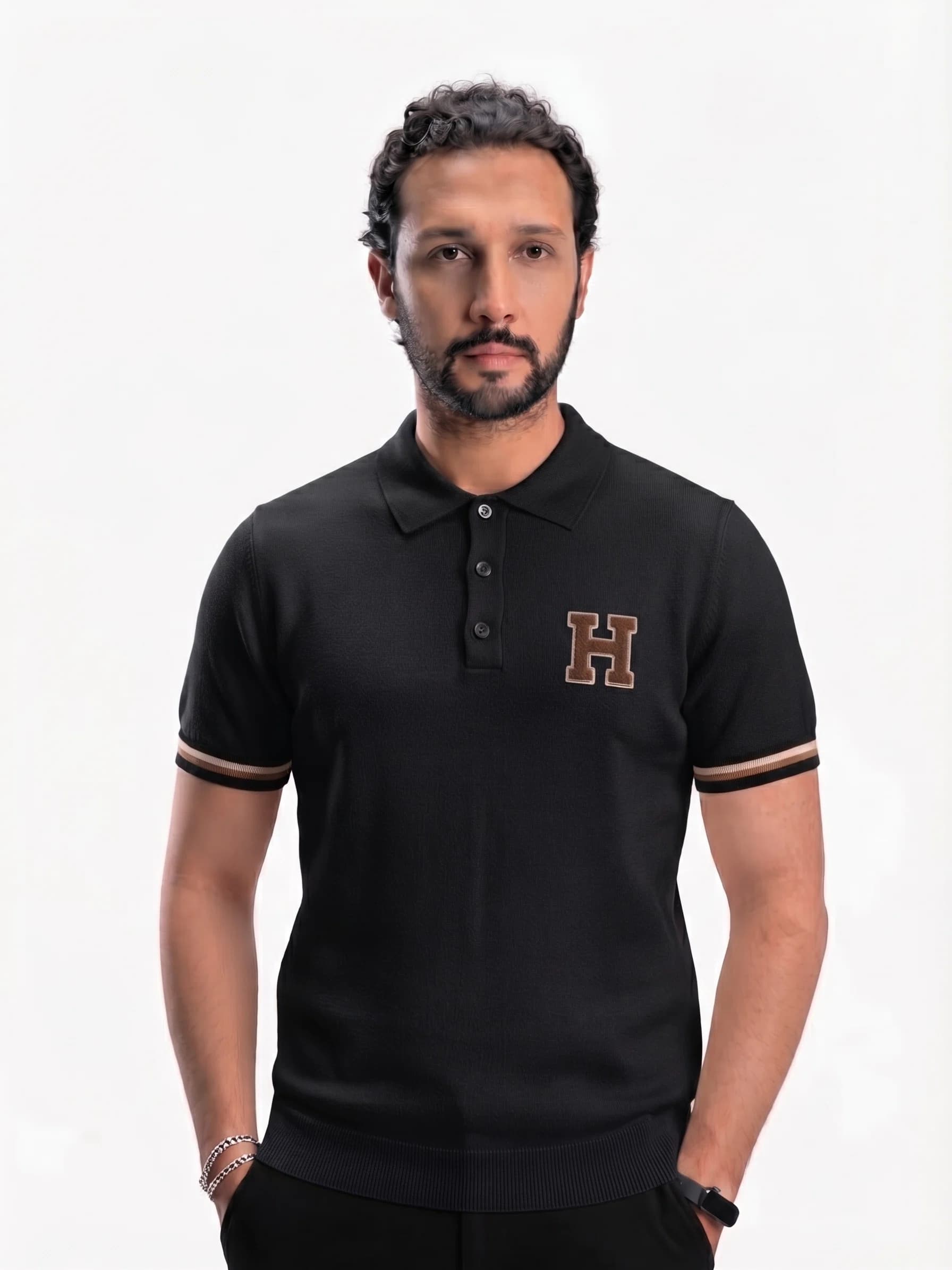 پولو شرت بافت HERMES HR44